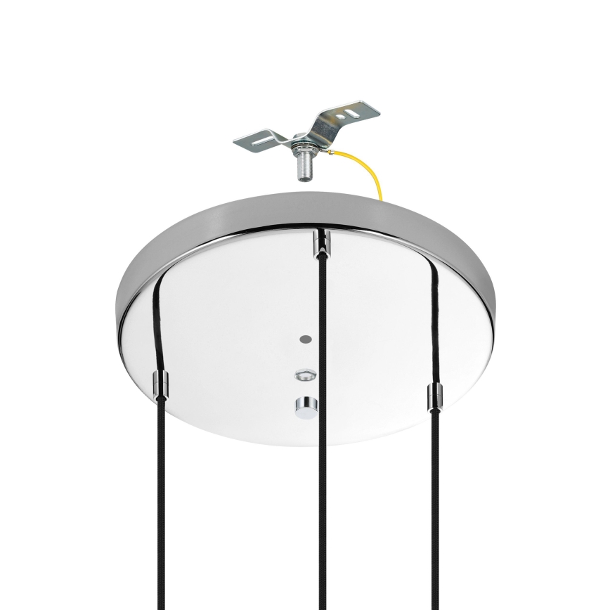 Eglo - Luster na sajli 3xE27/40W/230V sjajni hrom