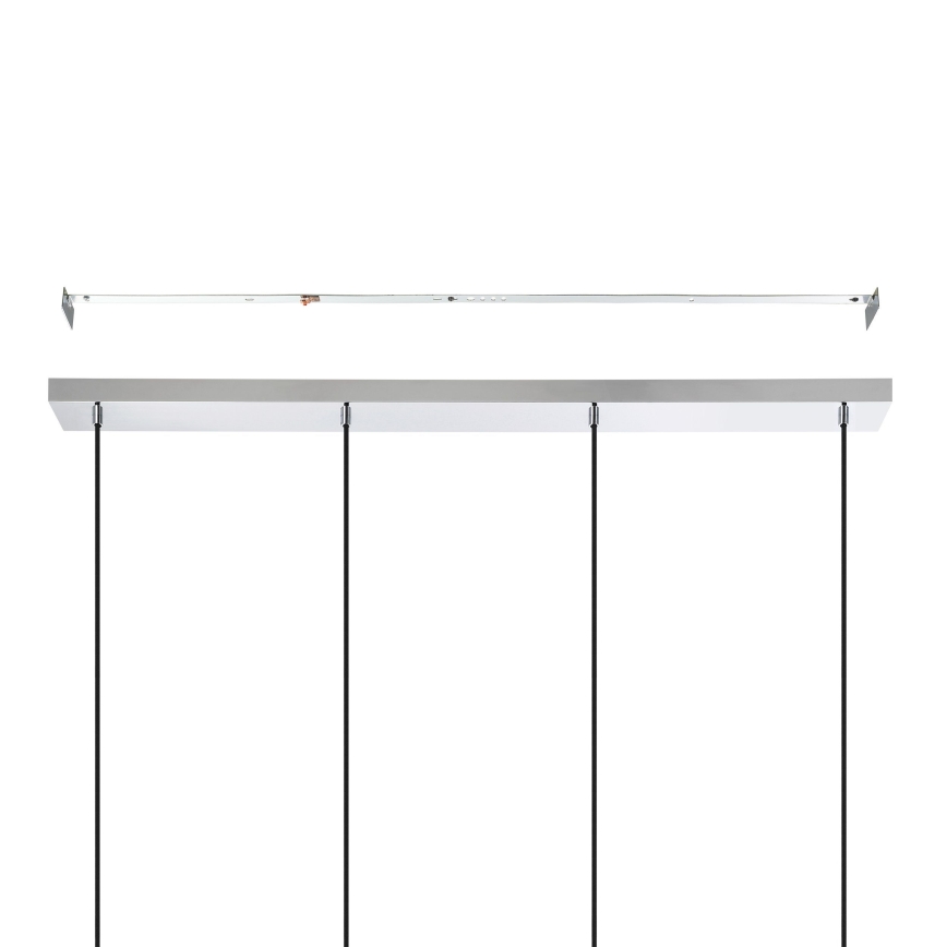 Eglo - Luster na sajli 4xE27/40W/230V sjajni hrom