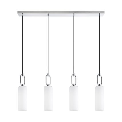 Eglo - Luster na sajli 4xE27/40W/230V sjajni hrom