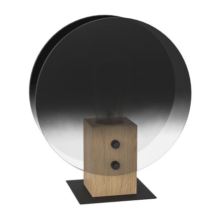 Eglo - Luster na sajli 1xE27/40W/230V zadimljeno