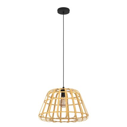 Eglo - Luster na sajli 1xE27/40W/230V prečnik 50 cm bambus