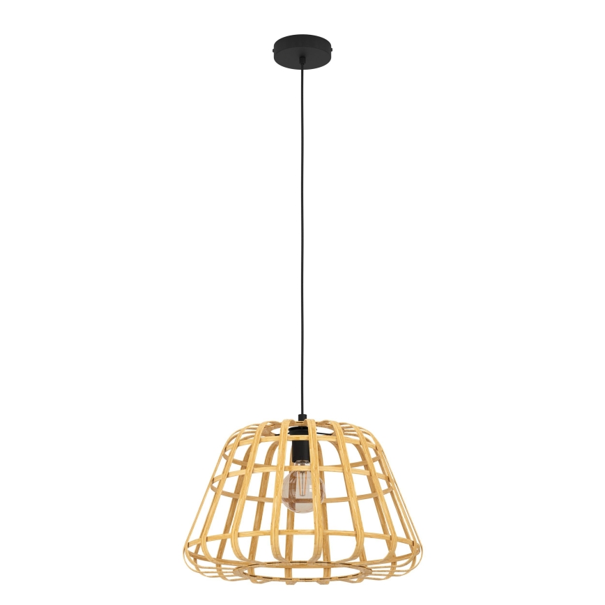 Eglo - Luster na sajli 1xE27/40W/230V prečnik 50 cm bambus