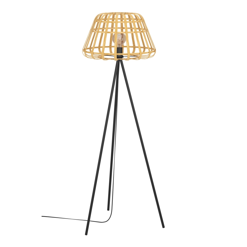 Eglo - Stojeća lampa 1xE27/40W/230V bambus