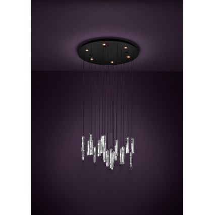 Eglo - LED prigušiva luster na sajli 6xLED/4,2W/230V 3000K proziran