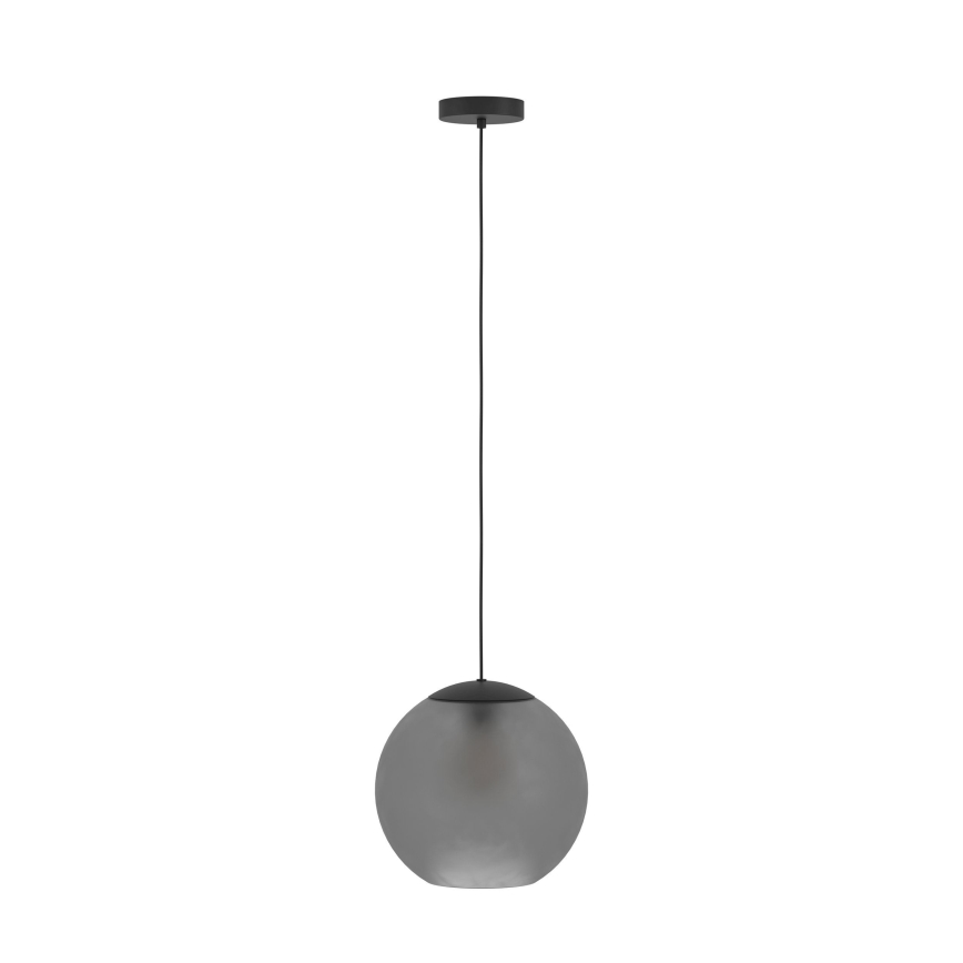 Eglo - Luster na sajli 1xE27/40W/230V zadimljeno