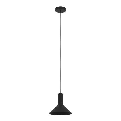 Eglo - Luster na sajli 1xE27/28W/230V, crne boje