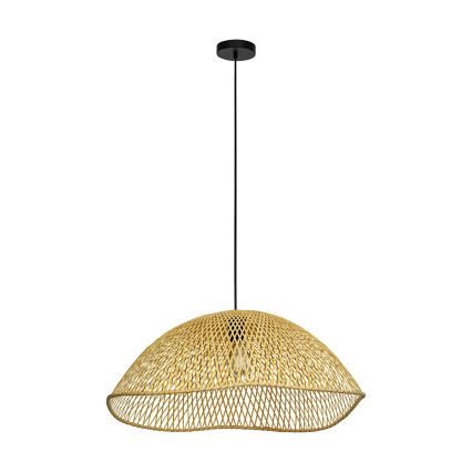 Eglo - Luster na sajli 1xE27/40W/230V, prečnik 72 cm, bambus