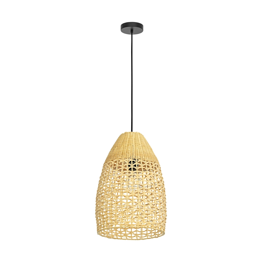 Eglo - Viseći luster na sajli 1xE27/40W/230V, prečnik 35 cm, bambus