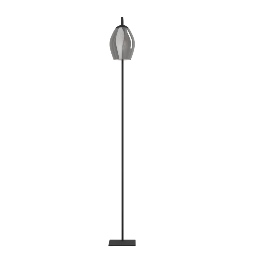 Eglo - Podna lampa 1xE27/40W/230V dimljena