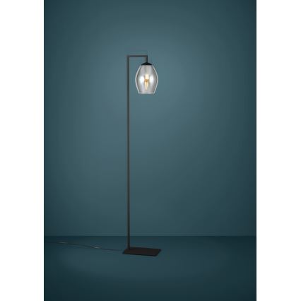 Eglo - Podna lampa 1xE27/40W/230V dimljena