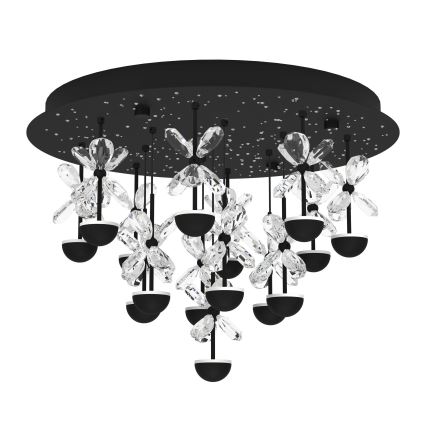 Eglo - LED stropno svetlo (prigušiva) LED/27W/230V 3000K crna