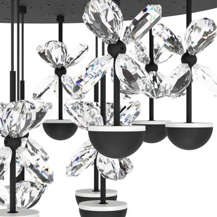 Eglo - LED stropno svetlo (prigušiva) LED/27W/230V 3000K crna