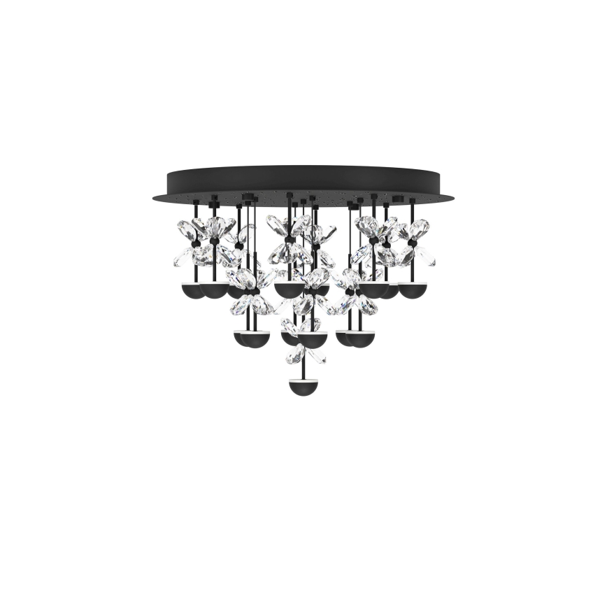 Eglo - LED stropno svetlo (prigušiva) LED/27W/230V 3000K crna
