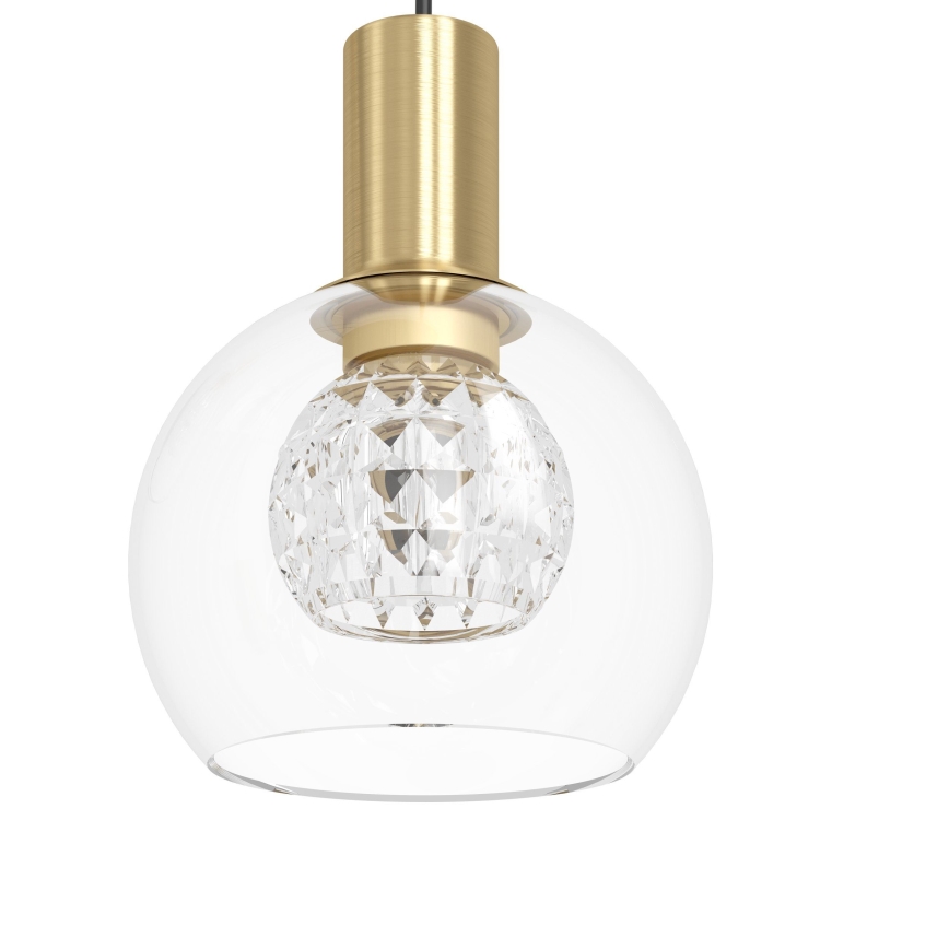 Eglo 390279 - LED prigušiva luster na sajli 6xLED/5,4W/230V 3000K prečnik 54 cm zlatni