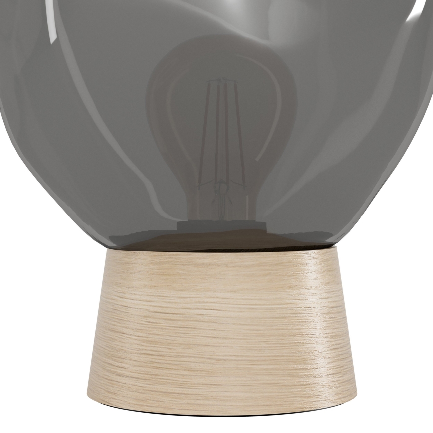Eglo - Stona lampa 1xE27/40W/230V dimljena