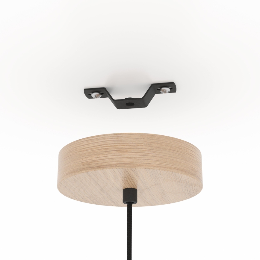 Eglo - Luster na sajli 1xE27/25W/230V bež