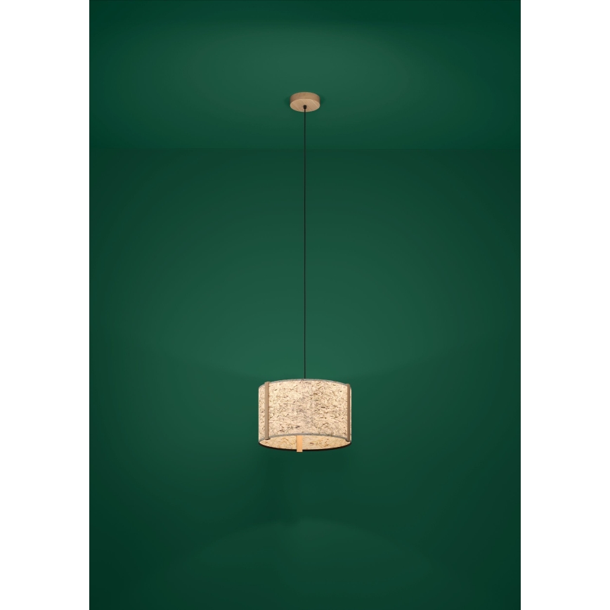 Eglo - Luster na sajli 1xE27/25W/230V bež