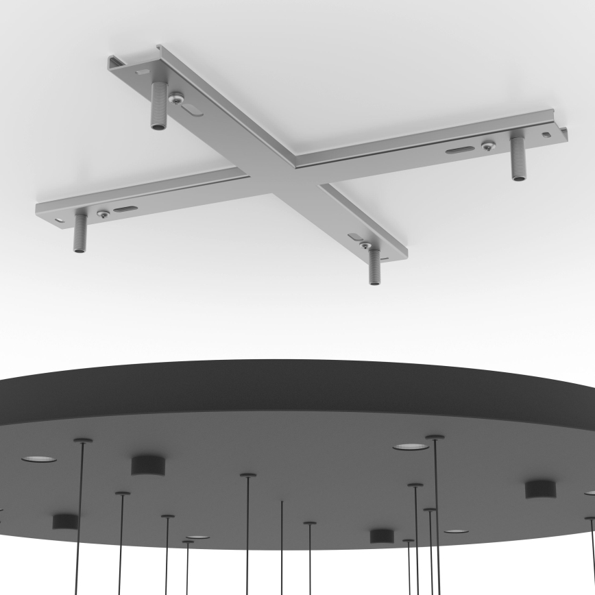 Eglo - LED prigušiva luster na sajli 6xLED/4,2W/230V 3000K proziran