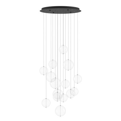 Eglo - LED prigušiva luster na sajli 6xLED/4,2W/230V 3000K proziran