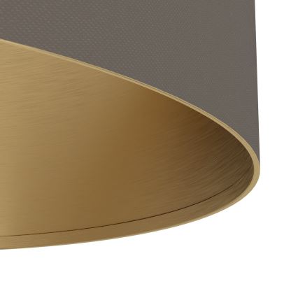 Eglo - Podna lampa 1xE27/40W/230V braon/zlatna