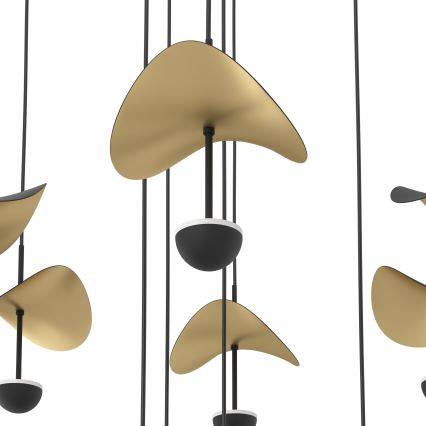 Eglo - LED prigušiva luster na sajli 10xLED/2,3W/230V 3000K pr. 58 cm