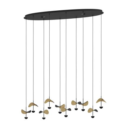 Eglo - LED prigušiva luster na sajli 10xLED/2,3W/230V 3000K