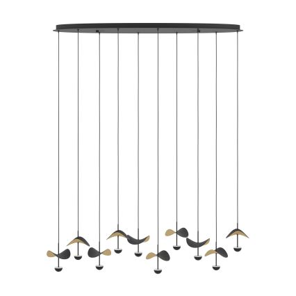 Eglo - LED prigušiva luster na sajli 10xLED/2,3W/230V 3000K