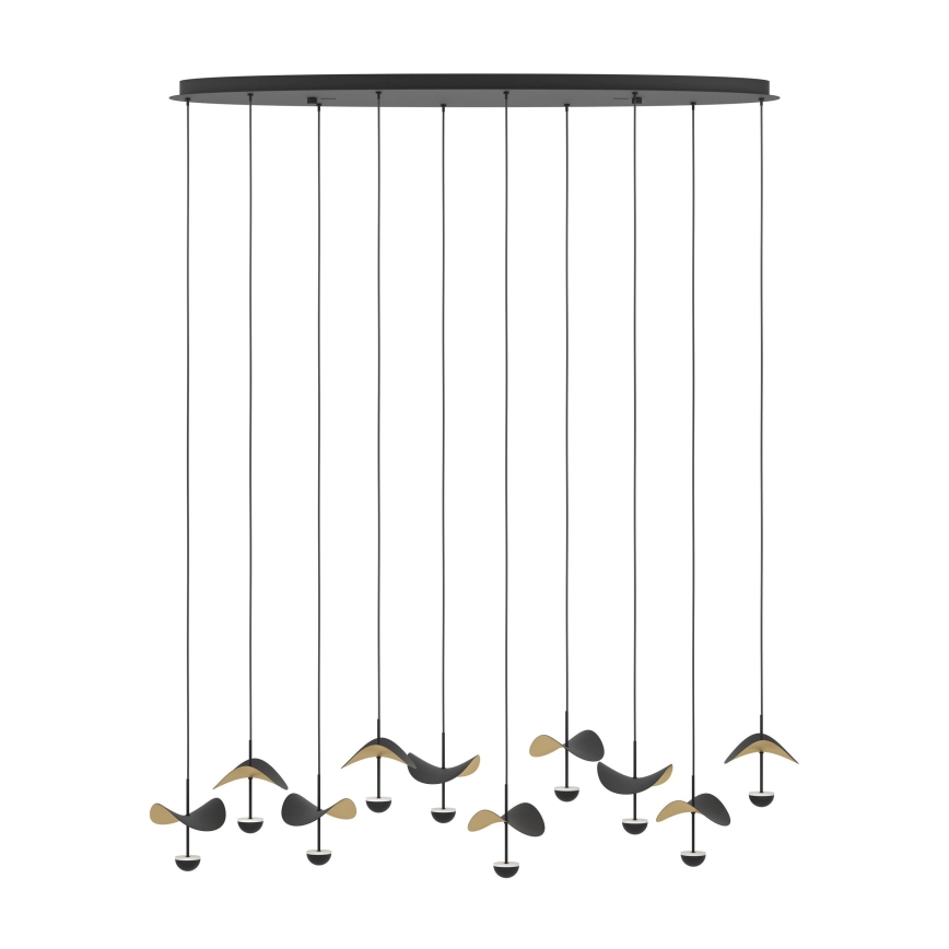 Eglo - LED prigušiva luster na sajli 10xLED/2,3W/230V 3000K
