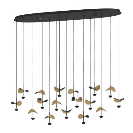 Eglo - LED prigušiva viseća svetiljka na sajli 17xLED/2,3W/230V 3000K