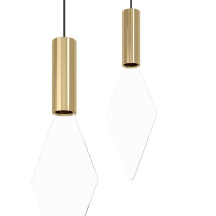 Eglo - LED prigušiva luster na sajli 10xLED/3W/230V 3000K Ø 58 cm zlatna