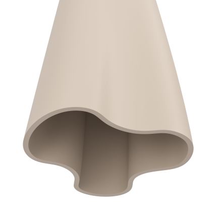 Eglo - Luster na sajli 3xE27/40W/230V bež