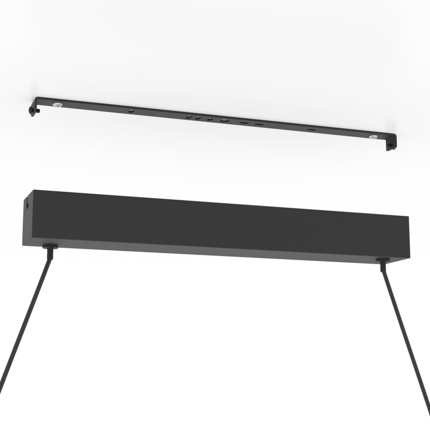 Eglo - LED prigušiva luster na sajli LED/20W/230V 3000K crna