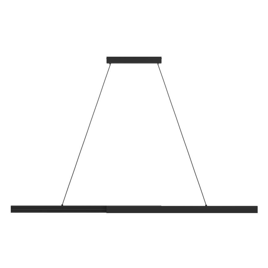 Eglo - LED prigušiva luster na sajli LED/20W/230V 3000K crna
