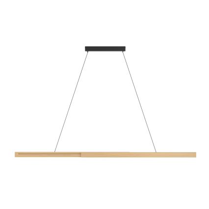 Eglo - LED prigušiva luster na sajli LED/21W/230V 3000K braon