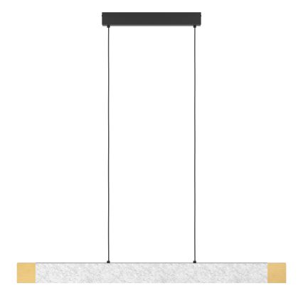 Eglo - LED prigušiva luster na sajli LED/22,2W/230V 3000K braon/siva