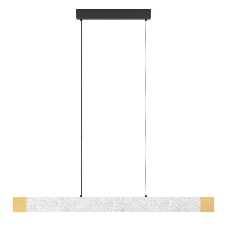 Eglo - LED prigušiva luster na sajli LED/22,2W/230V 3000K braon/siva