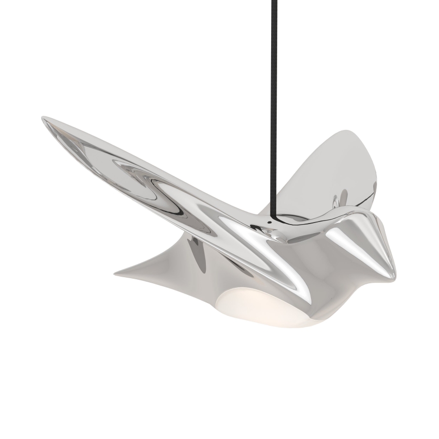 Eglo - LED prigušiva luster na sajli 17xLED/3W/230V 3000K sjajni hrom