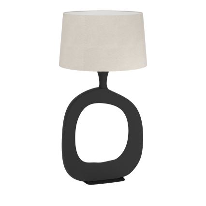 Eglo - Stona lampa 1xE27/60W/230V 88 cm crna/krem