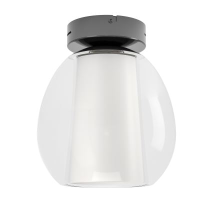 Eglo - LED prigušiva plafonska lampa LED/5,5W/230V + LED/1,6W 2200-6500K prečnik 25 cm sjajni hrom + daljinski upravljač