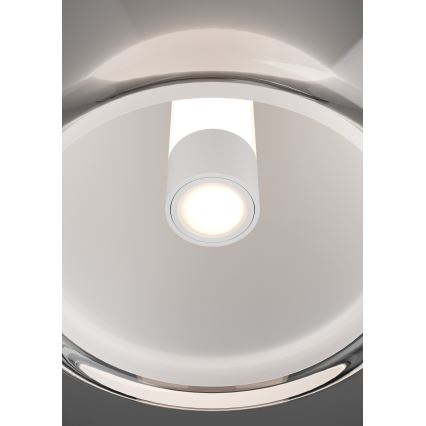Eglo - LED prigušiva stona lampa LED/5,5W/230V + LED/1,6W 2200-6500K crni hrom
