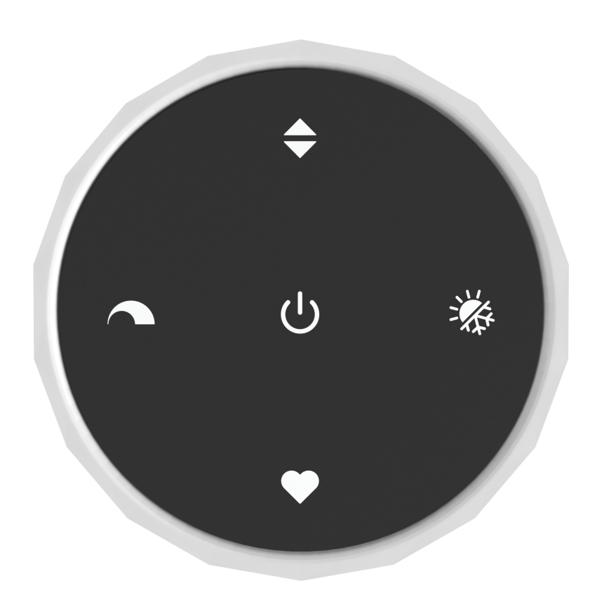 Eglo - LED prigušiva luster na sajli 3xLED/5,8W/230V 2200-6500K crna/bež/zadimljena + daljinski upravljač