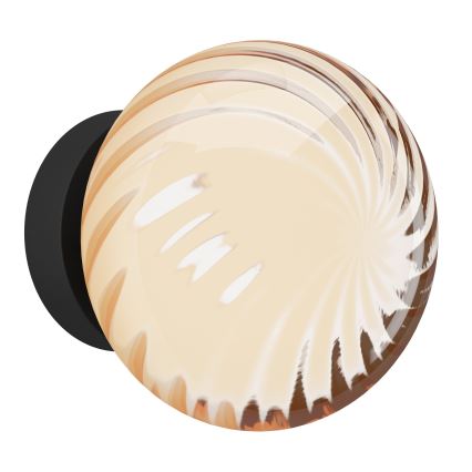 Eglo - LED prigušiva zidna svetiljka LED/5,8W/230V 2200-6500K bež/zadimljena + daljinski upravljač