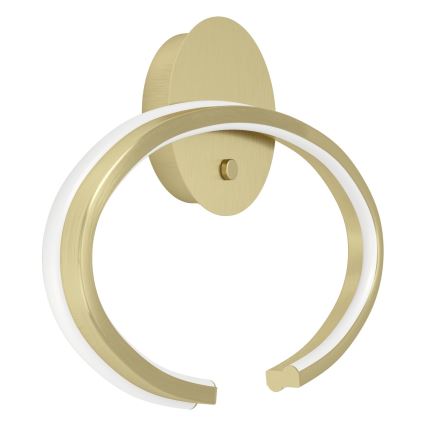 Eglo - prigušiva LED zidna svetiljka LED/12W/230V 2200-6500K zlatna