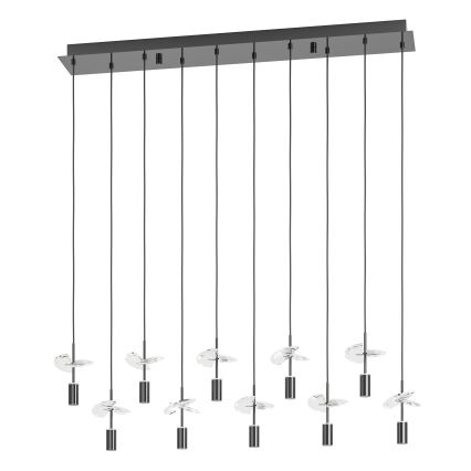 Eglo - LED luster na sajli 10xLED/2,6W/230V 2200/3000/4000K sjajni hrom