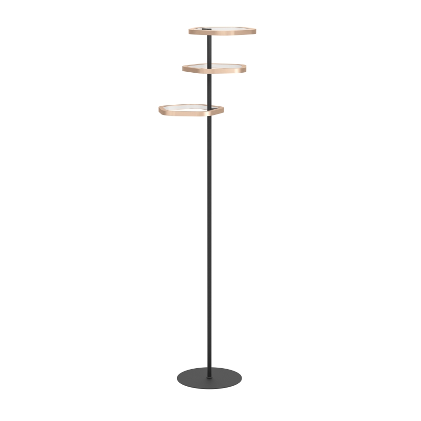 Eglo - LED prigušiva stojeća lampa LED/20W/230V 2200-6500K mesing