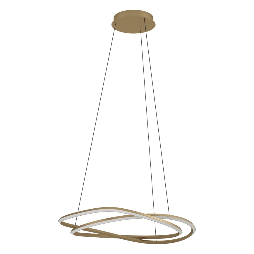 Eglo - LED prigušiva luster na sajli LED/60W/230V 2200-6500K zlatna + daljinski upravljač