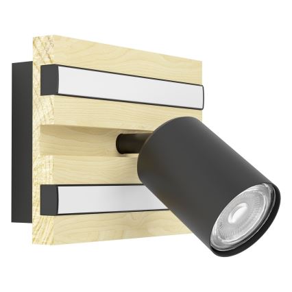 Eglo - LED zidna spot svetiljka LED/2,2W/230V + 2xLED/1,2W + 2xLED/2W bež/crna