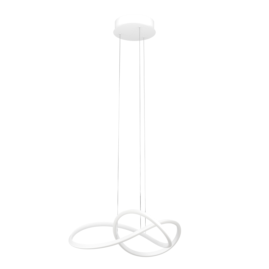 Eglo - LED prigušiva luster na sajli LED/40W/230V 2200-6500K bela + daljinski upravljač