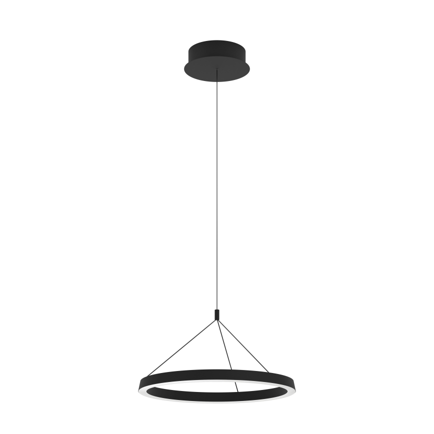 Eglo - LED prigušiva luster na sajli LED/34,5W/230V 2200-6500K crna + daljinski upravljač
