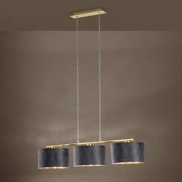 Eglo 39225 - Luster na sajli DOLORITA 3xE27/60W/230V
